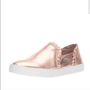 Kate Spade Lilly Rose Gold Slip on Sneaker 9.5